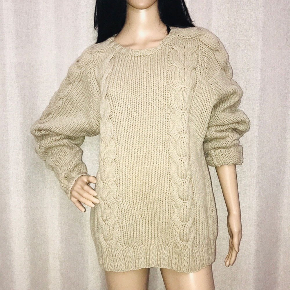 CHRISTIAN DIOR vintage Wool Sweater size Medium